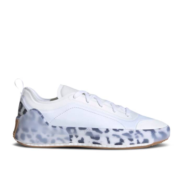 アディダス Adidas 【 Stella Mccartney X Wmns Treino \u0027Leopard Print\u0027 Women Cloud White/Core Black/Signal Orange 】 レディース 白いこと 白いこと 中核グループ 黒いこと 黒いこと orange 橙・オレンジ色 スニーカー-靴-レディース靴