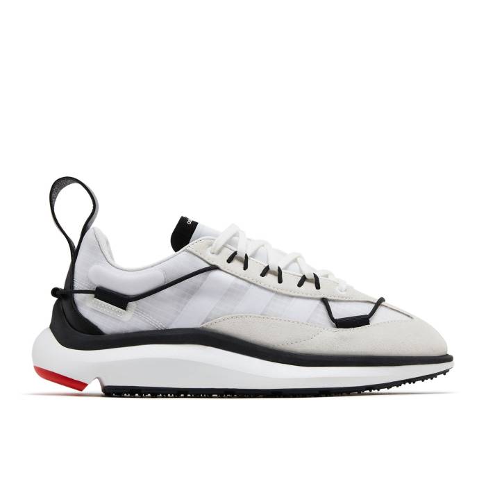 アディダス Adidas 【 Y-3 Shiku Run Core White Men Core White/Black/Red 】 ラン メンズ コア 白色 ホワイト 黒色 ブラック Red 赤・レッド