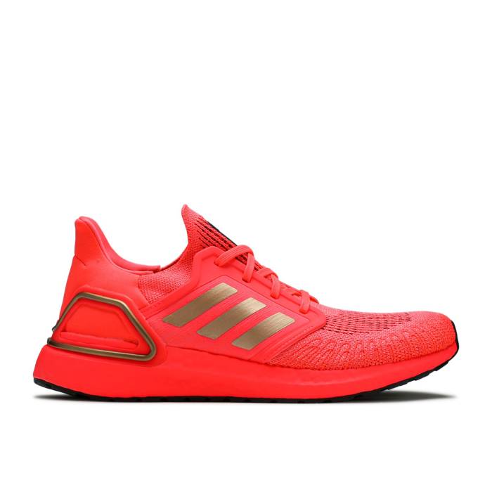 アディダス Adidas 【 Wmns Ultraboost 20 \u0027Signal Pink\u0027 Women Signal Pink/Copper Metallic/Core Black 】 レディース pink サクラ色 銅色 コッパー 中核グループ 黒いこと 黒いこと