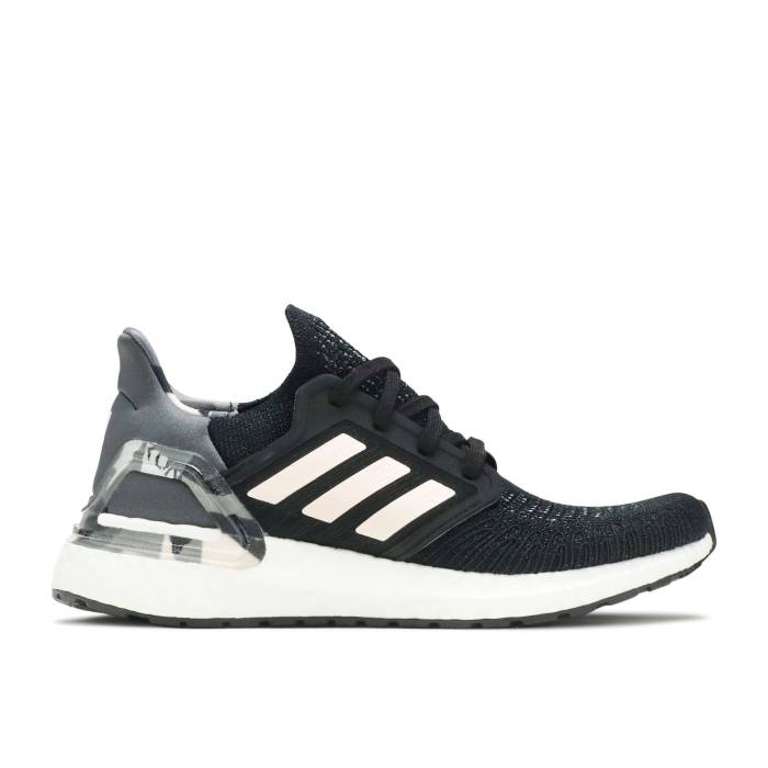 アディダス Adidas 【 Wmns Ultraboost 20 \u0027Black Pink Tint\u0027 Women Core Black/Pink Tint/Grey Four 】 pink さくら色 レディース 中核グループ 黒いこと 黒いこと pink さくら色 薄墨色 薄墨色