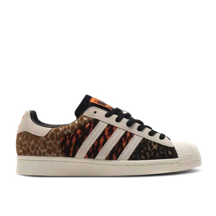 アディダス Adidas 【 Atmos X Superstar \u0027Crazy Animal\u0027 Men 】 Superstar はやりっ児 メンズ