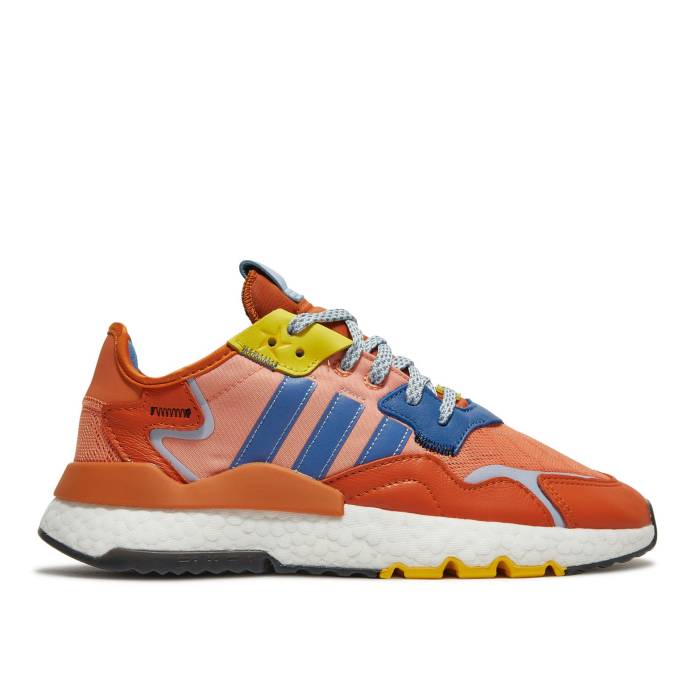 アディダス Adidas 【 Ninja X Nite Jogger \u0027Time In - Amber Tint\u0027 Men Amber Tint/Orange/Trace Royal 】 ジョガーパンツ メンズ orange 橙・オレンジ色 スニーカー-靴-メンズ靴