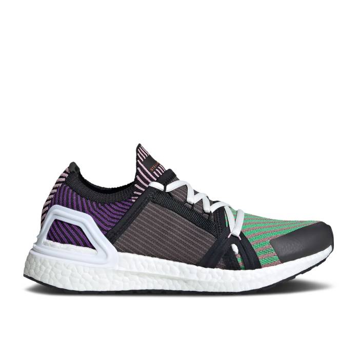 アディダス Adidas 【 Stella Mccartney X Wmns Ultraboost 20 \u0027Flash Green Purple\u0027 Women Core Black/Semi Flash Green/Sharp Purple 】 green 緑・緑であること レディース 中核グループ 黒いこと 黒いこと green 緑・緑であること Purple 紫・パープル レディース靴-靴-スニーカー