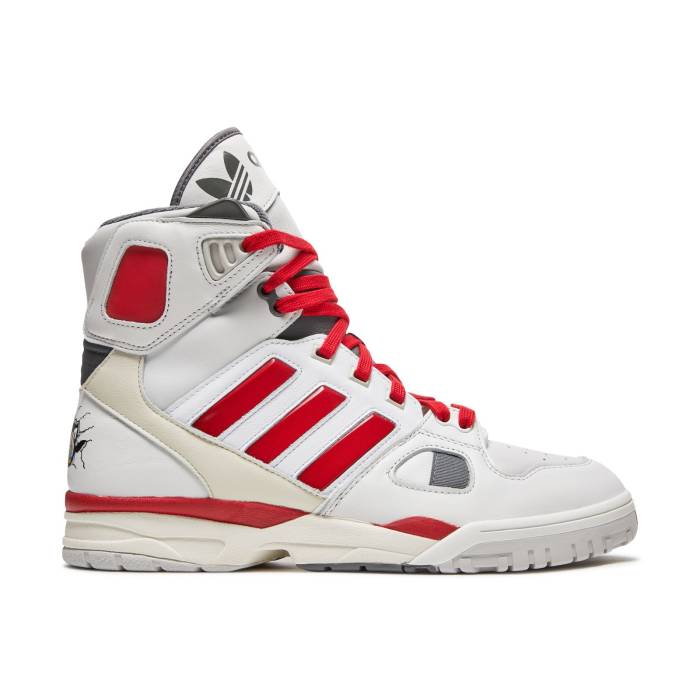 アディダス Adidas 【 Kid Cudi X Torsion Artillery High 'Wyld Stallyns' Men Crystal White/Scarlet/Off-White 】 トルション ハイ メンズ 白色 ホワイト オフホワイト