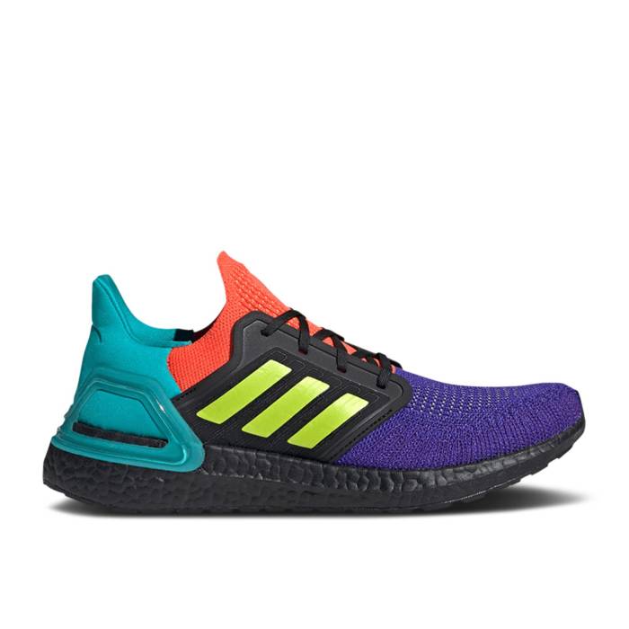 アディダス Adidas 【 Ultraboost 20 \u0027What The Core Black\u0027 Men Core Black/Semi Solar Slime/Gold Metallic 】 中核グループ メンズ 中核グループ 黒いこと 黒いこと ゴールド