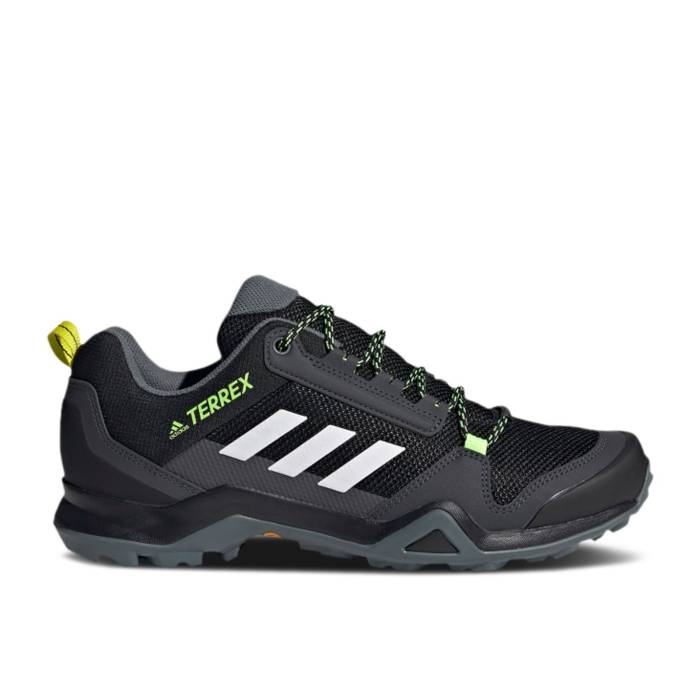 アディダス Adidas 【 Terrex Ax3 \u0027Black Acid Yellow\u0027 Men Core Black/Cloud White/Acid Yellow 】 メンズ 中核グループ 黒いこと 黒いこと 白いこと 白いこと yellow 黄味がかった・黄み スニーカー-メンズ靴