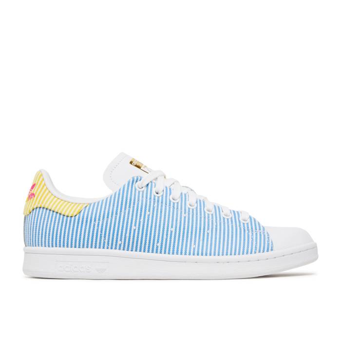 アディダス Adidas 【 Stan Smith \u0027Pride\u0027 Men Cloud White/Shock Pink/Ray Blue 】 メンズ 白いこと 白いこと ぼうぜん自失 pink サクラ色 青み 青色
