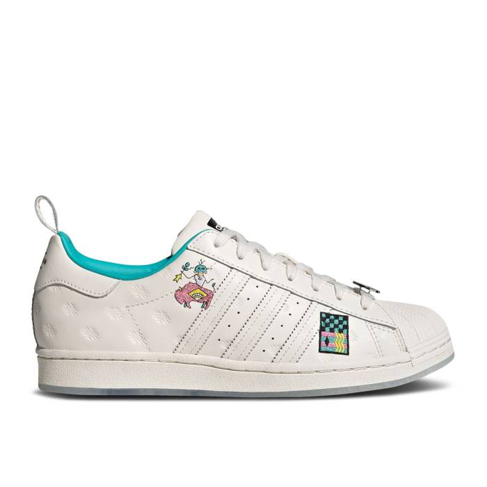 アディダス Adidas 【 Arizona X Superstar \u0027Have An Iced Day - Chalk White\u0027 Men Chalk White/Chalk White/Chalk White 】 アリゾナ Superstar はやりっ子 メンズ 白いこと 白いこと