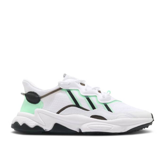 アディダス Adidas 【 Wmns Ozweego \u0027I Love Dance\u0027 Women Cloud White/Frozen Green/Core Black 】 レディース 白いこと 白いこと green 緑・緑であること 中核グループ 黒いこと 黒いこと