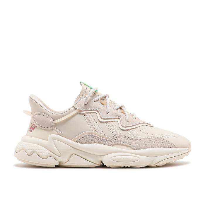 アディダス Adidas 【 Wmns Ozweego 'Halo Ivory' Women Halo Ivory/Linen/Chalk White 】 レディース アイボリー 白色 ホワイト