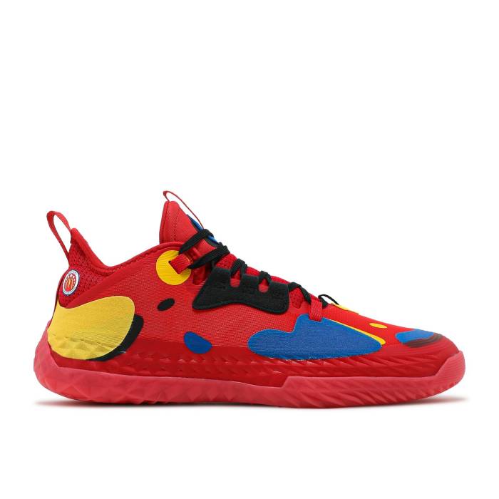 アディダス Adidas 【 Harden Vol. 5 Futurenatural Mcdonald All American Game Men Vivid Red/Bold Gold/Royal Blue 】 ハーデン メンズ Red 赤・レッド ゴールド 青色 ブルー