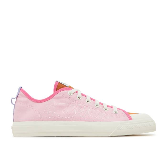 アディダス Adidas 【 Nizza Low Pride Pack - Love Unites Men Hazy Orange/Off White/Yellow 】 メンズ orange 橙・オレンジ 白色 ホワイト yellow 黄色・イエロー