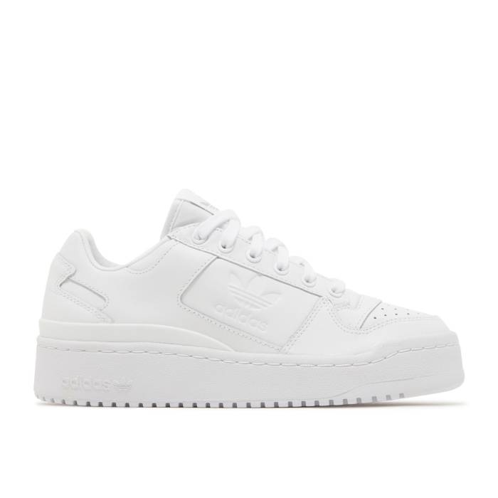 アディダス Adidas 【 Wmns Forum Bold \u0027Triple White\u0027 Women Cloud White/Cloud White/Core Black 】 討論会 レディース 白いこと 白いこと 中核グループ 黒いこと 黒いこと