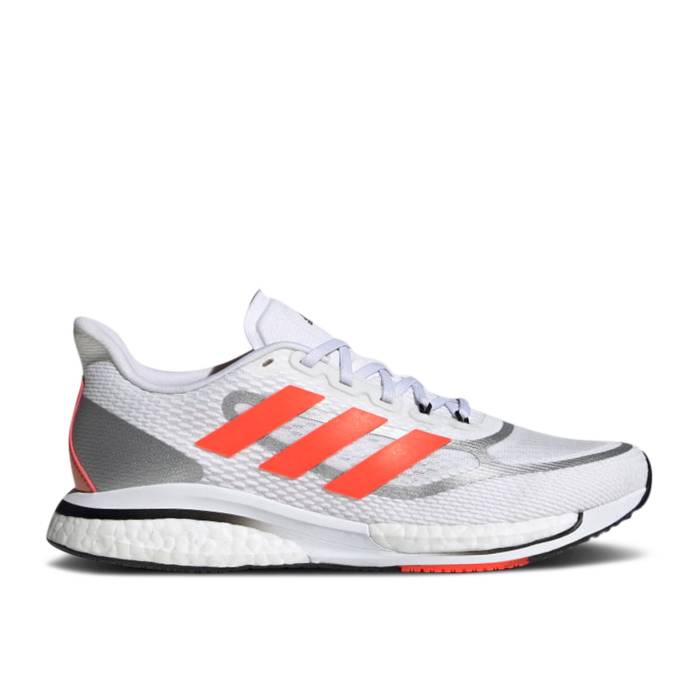 アディダス Adidas 【 Wmns Supernova+ \u0027White Solar Red\u0027 Women Cloud White/Solar Red/Core Black 】 レディース 白いこと 白いこと Red 赤・赤いこと 中核グループ 黒いこと 黒いこと