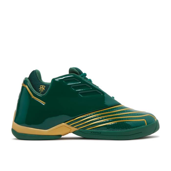 アディダス Adidas 【 T-Mac 2 Restomod \u0027Svsm\u0027 Men Team Dark Green/Gold Metallic/Cloud White 】 メンズ Team 野球クラブ green 緑・緑であること ゴールド 白いこと 白いこと