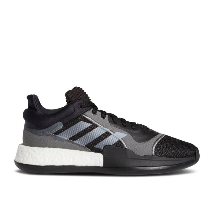 アディダス Adidas 【 Marquee Boost Low Black Night Metallic Men Core Black/Grey Four/Night Metallic 】 ブースト ナイト メンズ コア 黒色 ブラック 灰色 グレー ナイト