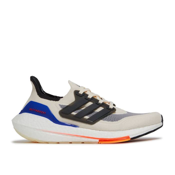 アディダス Adidas 【 Ultraboost 21 Wonder White Carbon Men Wonder White/Carbon/Solar Red 】 白色 ホワイト メンズ 白色 ホワイト カーボン Red 赤・レッド