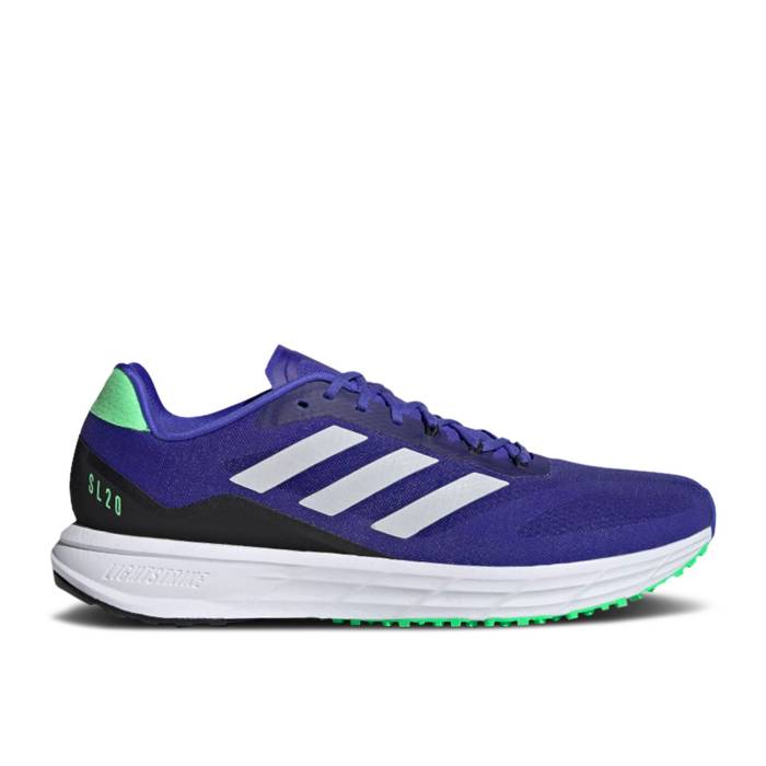 アディダス Adidas 【 Sl20.2 'Sonic Ink' Men Sonic Ink/Cloud White/Core Black 】 メンズ 白色 ホワイト コア 黒色 ブラック