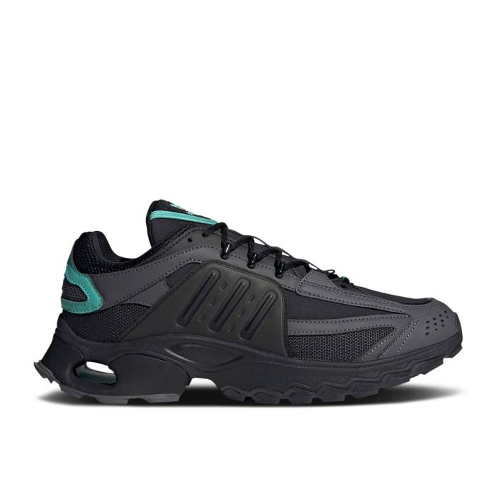 アディダス Adidas 【 Thesia Black Grey Mint Men Core Black/Grey Five/Acid Mint 】 灰色 グレー メンズ コア 黒色 ブラック 灰色 グレー