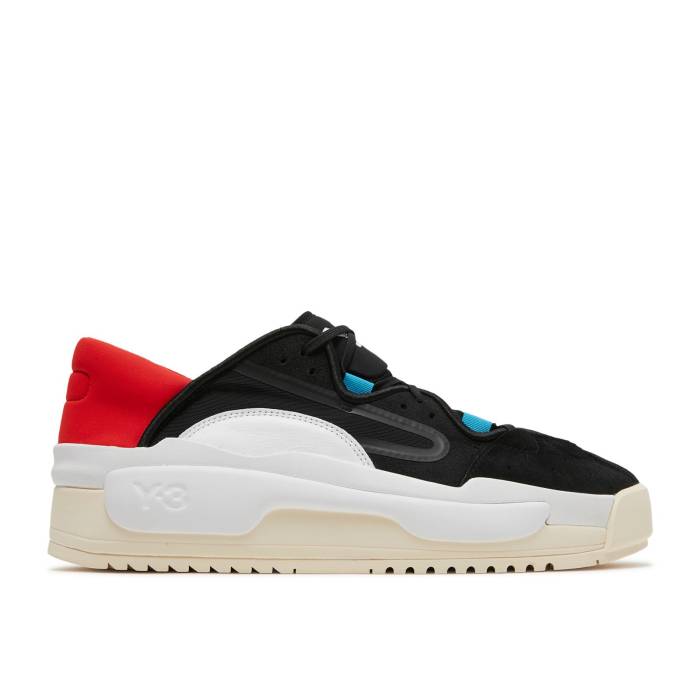 アディダス Adidas 【 Y-3 Hokori 2 Black Red Men Core Black/Ecru Tint/Red 】 メンズ コア 黒色 ブラック Red 赤・レッド