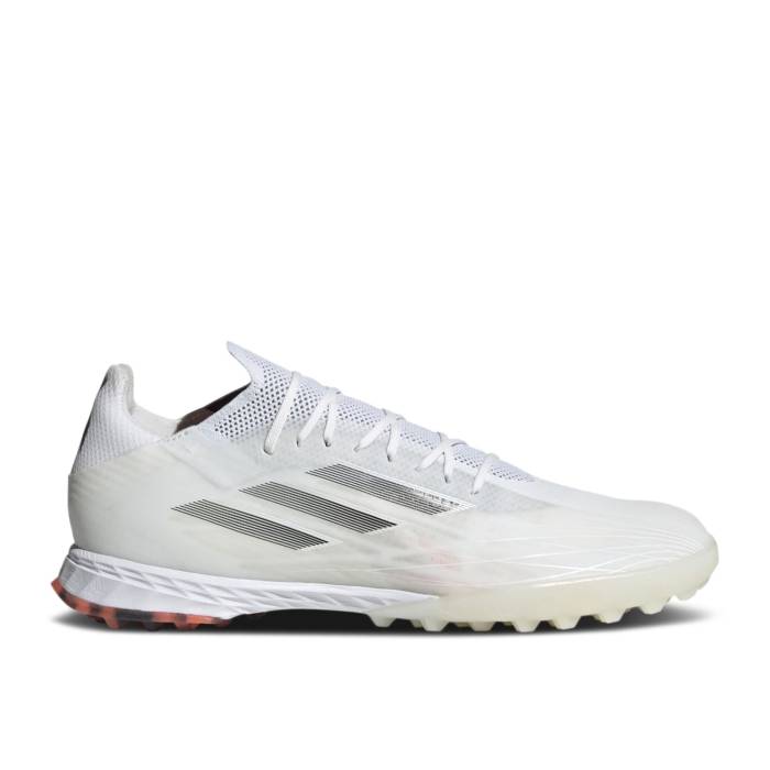 アディダス Adidas 【 X Speedflow.1 Tf White Solar Red Men Cloud White/Iron Metallic/Solar Red 】 メンズ 白色 ホワイト Red 赤・レッド