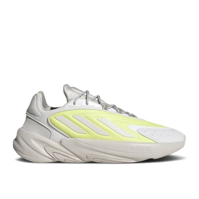 アディダス Adidas 【 Ozelia \u0027White Pulse Yellow\u0027 Men Cloud White/Pulse Yellow/Grey One 】 メンズ 白いこと 白いこと yellow 黄味がかった・黄色 薄墨色 薄墨色