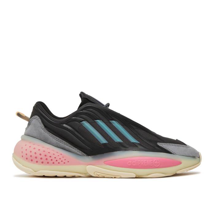 アディダス Adidas 【 Ozrah \u0027Black Rose Tone\u0027 Men Core Black/Hazy Green/Rose Tone 】 Rose サクラ色 メンズ 中核グループ 黒いこと 黒いこと green 緑・緑であること Rose サクラ色