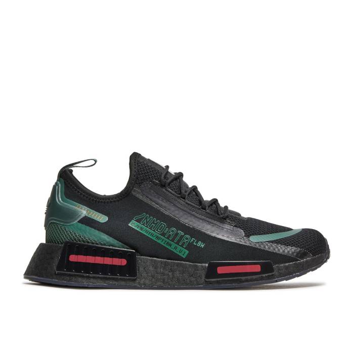 アディダス Adidas 【 Star Wars X Nmd_R1 Spectoo \u0027Boba Fett\u0027 Men Core Black/Green Oxide/Bliss 】 メンズ 中核グループ 黒いこと 黒いこと green 緑・緑であること