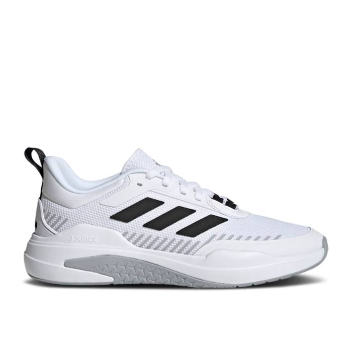 アディダス Adidas 【 Trainer V 'White Halo Silver' Men Cloud White/Core Black/Halo Silver 】 トレーナー メンズ 白色 ホワイト コア 黒色 ブラック Silver 銀色・シルバー