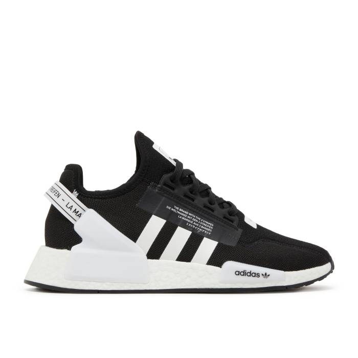 アディダス Adidas 【 Nmd_R1 V2 \u0027Core Black White\u0027 Men Core Black/Cloud White/Cloud White 】 黒いこと 黒いこと メンズ 中核グループ 黒いこと 黒いこと 白いこと 白いこと