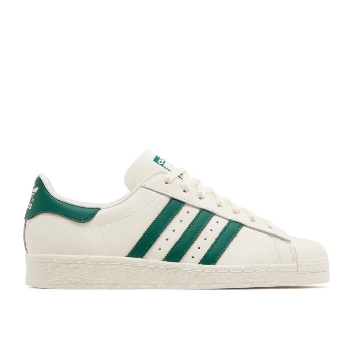 アディダス Adidas 【 Superstar 82 \u0027White Dark Green\u0027 Men Cloud White/Dark Green/Off White 】 Superstar はやりっ児 メンズ 白いこと 白いこと green 緑・緑であること