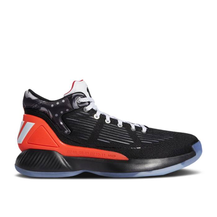アディダス Adidas 【 D Rose 10 \u0027Geek Up\u0027 Men Core Black/Sky Tint/Scarlet 】 Rose サクラ色 メンズ 中核グループ 黒いこと 黒いこと 天の原