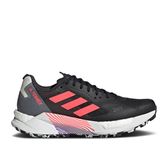 アディダス Adidas 【 Wmns Terrex Agravic Ultra Trail \u0027Black Turbo\u0027 Women Core Black/Turbo/Crystal White 】 ultra ウルトラ レディース 中核グループ 黒いこと 黒いこと ターボ 白いこと 白いこと
