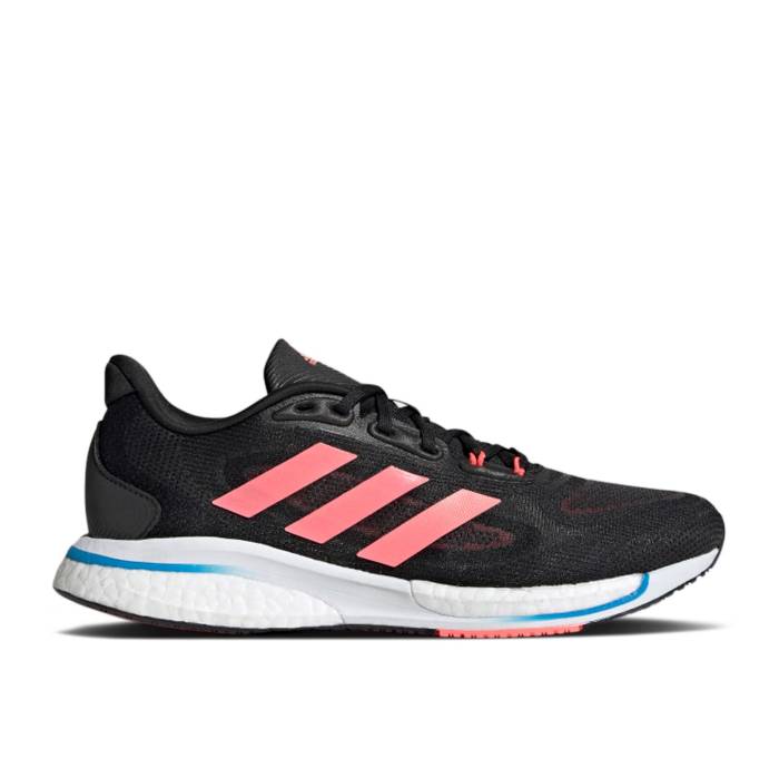 アディダス Adidas 【 Wmns Supernova+ \u0027Black Acid Red\u0027 Women Core Black/Acid Red/Turbo 】 レディース 中核グループ 黒いこと 黒いこと Red 赤・赤いこと ターボ