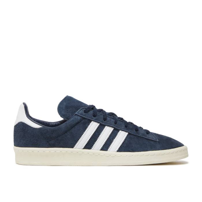 アディダス Adidas 【 Campus 80S \u0027Collegiate Navy\u0027 Men Collegiate Navy/Cloud White/Off White 】 構内 メンズ 紺色 米国海軍 白いこと 白いこと