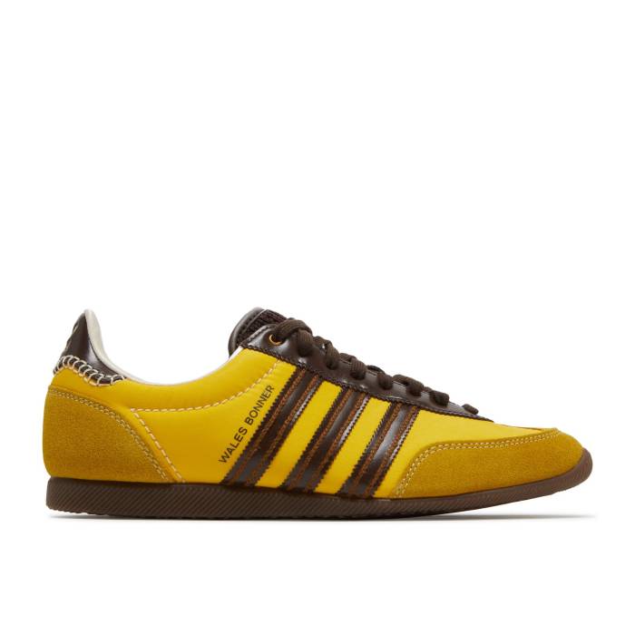 アディダス Adidas 【 Wales Bonner X Japan 'Hazy Yellow Dark Brown' Men Hazy Yellow/Spice Yellow/Dark Brown 】 yellow 黄色・イエロー メンズ yellow 黄色・イエロー 茶色 ブラウン