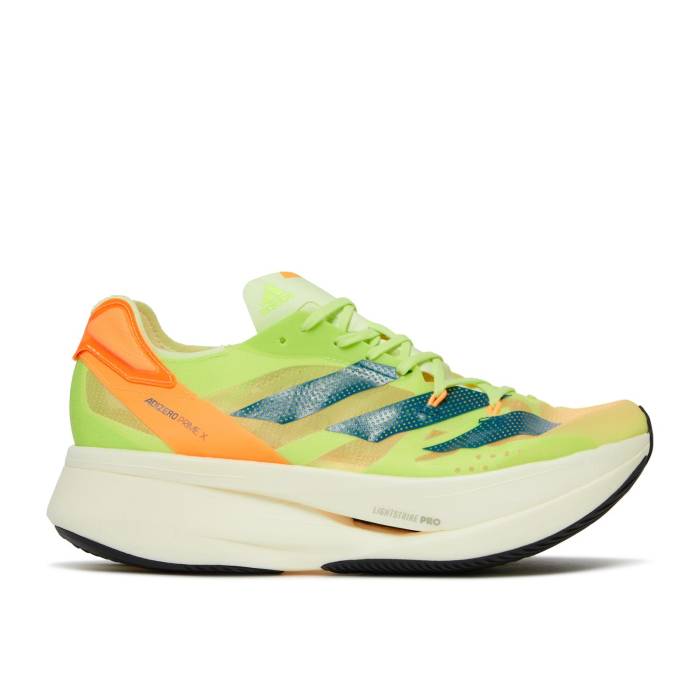 アディダス Adidas 【 Adizero Prime X 'Pulse Lime Flash Orange' Men Pulse Lime/Real Teal/Flash Orange 】 アディゼロ ライム メンズ ライム レアル orange 橙・オレンジ