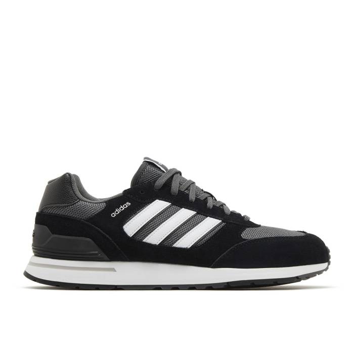 アディダス Adidas 【 Run 80S \u0027Black White\u0027 Men Core Black/Cloud White/Grey Six 】 幽客 メンズ 中核グループ 黒いこと 黒いこと 白いこと 白いこと 薄墨色 薄墨色