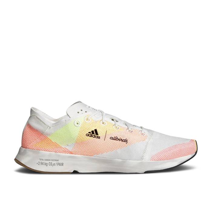 アディダス Adidas 【 Allbirds X Adizero 2.94 Kg Co2E 'Acid Red' Men Non Dyed/Core Black/Acid Red 】 アディゼロ メンズ コア 黒色 ブラック Red 赤・レッド