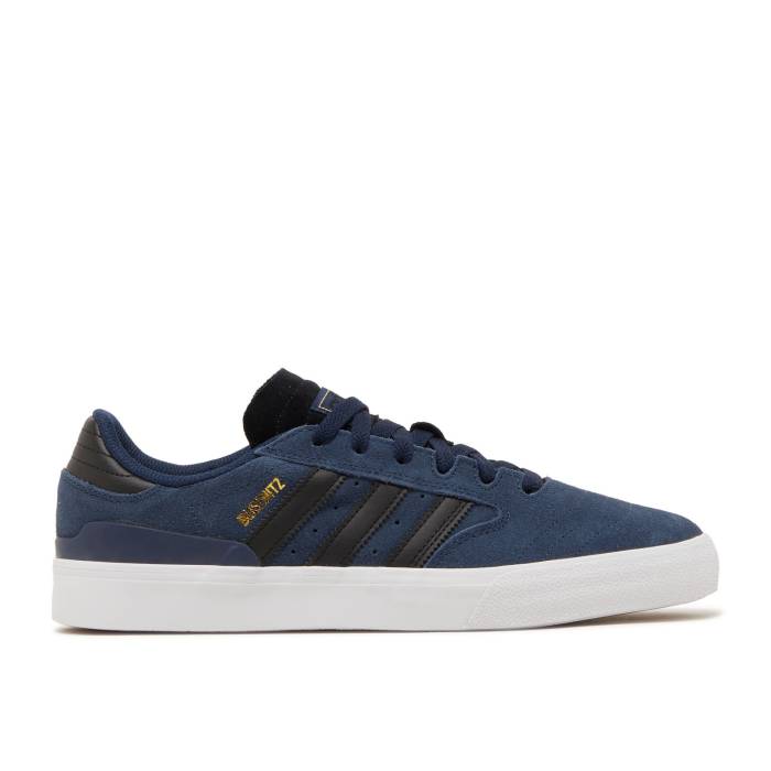 アディダス Adidas 【 Busenitz Vulc 2 'Collegiate Navy' Men Collegiate Navy/Core Black/Gold Metallic 】 メンズ 紺色 ネイビー コア 黒色 ブラック ゴールド