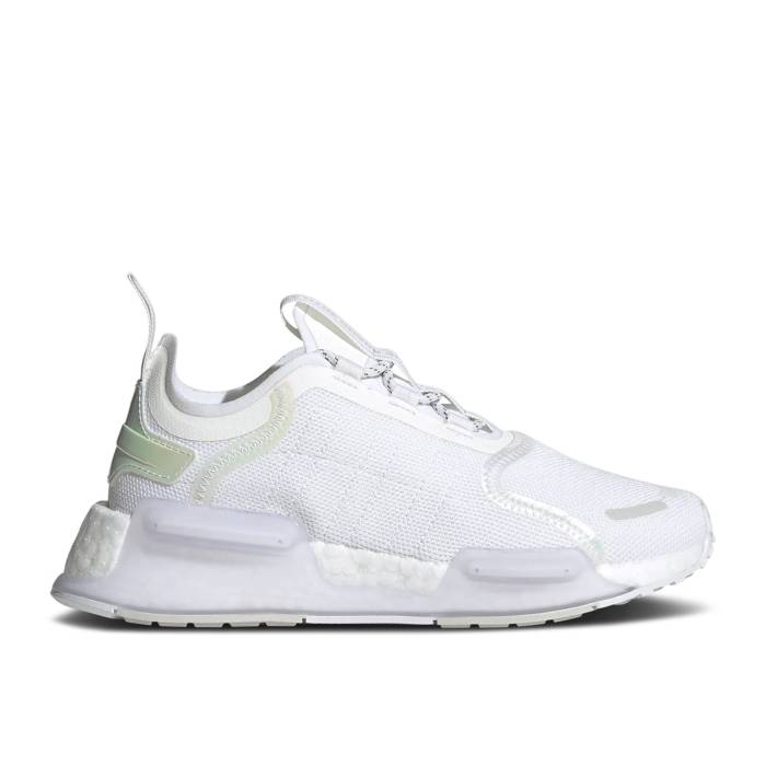 アディダス Adidas 【 Nmd_V3 J 'White Iridescent' Youth Cloud White/Supplier Colour/Grey One 】 ジュニア キッズ 白色 ホワイト 灰色 グレー