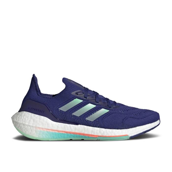 アディダス Adidas 【 Ultraboost 22 Heat.rdy \u0027Legacy Indigo Pulse Mint\u0027 Men Legacy Indigo/Pulse Mint/Purple Rush 】 藍色・インディゴ メンズ legacy レガシー 藍色・インディゴ Purple 紫・パープル rush 混雑時