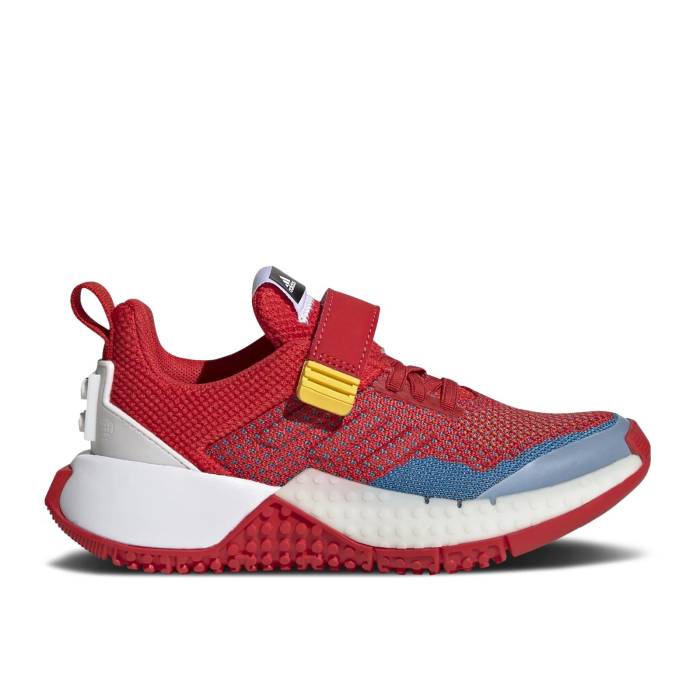 アディダス Adidas 【 Lego X Sport Pro J \u0027Red White\u0027 Youth Red/Red/Cloud White 】 労働者階級 御坊っちゃん キッズ Red 赤・赤いこと 白いこと 白いこと