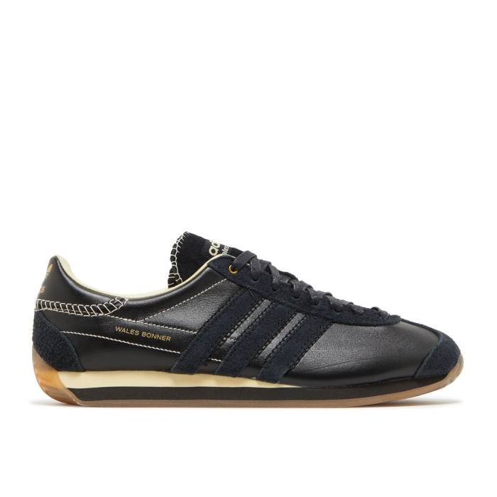 アディダス Adidas 【 Wales Bonner X Country 'Black Easy Yellow' Men Core Black/Core Black/Easy Yellow 】 カントリー メンズ コア 黒色 ブラック yellow 黄色・イエロー