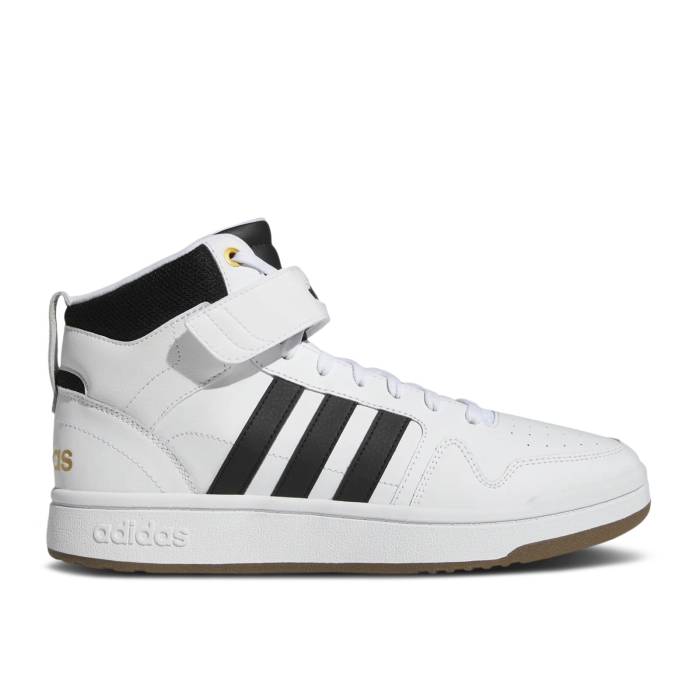 アディダス Adidas 【 Postmove Mid 'White Gold Metallic' Men Cloud White/Core Black/Gold Metallic 】 ミッド ゴールド メンズ 白色 ホワイト コア 黒色 ブラック ゴールド