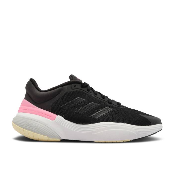 アディダス Adidas 【 Wmns Response Super 3.0 'Black Clear Pink' Women Core Black/Clear Pink/Footwear White 】 Response レスポンス レディース コア 黒色 ブラック pink ピンク 白色 ホワイト|スニケス