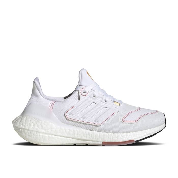 アディダス Adidas 【 Wmns Ultraboost 22 \u0027White Wonder Red\u0027 Women Cloud White/Cloud White/Wonder Red 】 レディース 白いこと 白いこと Red 赤・赤いこと スニーカー-レディース靴-靴
