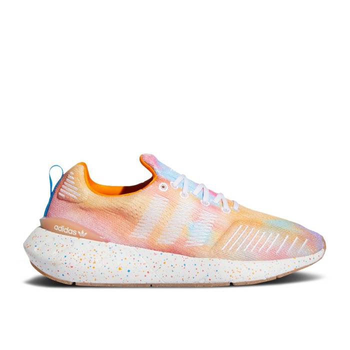 アディダス Adidas 【 Wmns Swift Run 22 G20 Cm 201 \u0027Orange Rush Speckled\u0027 Women 】 Swift 幽客 rush 混雑時 レディース