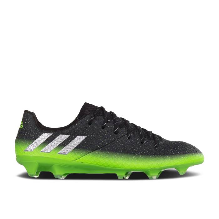 アディダス Adidas 【 Messi 16.1 Fg Ag 'Dark Grey Solar Green' Men Dark Grey/Silver Metallic/Solar Green 】 灰色 グレー メンズ 灰色 グレー Silver 銀色・シルバー green 緑・グリーン｜スニケス 43,940円