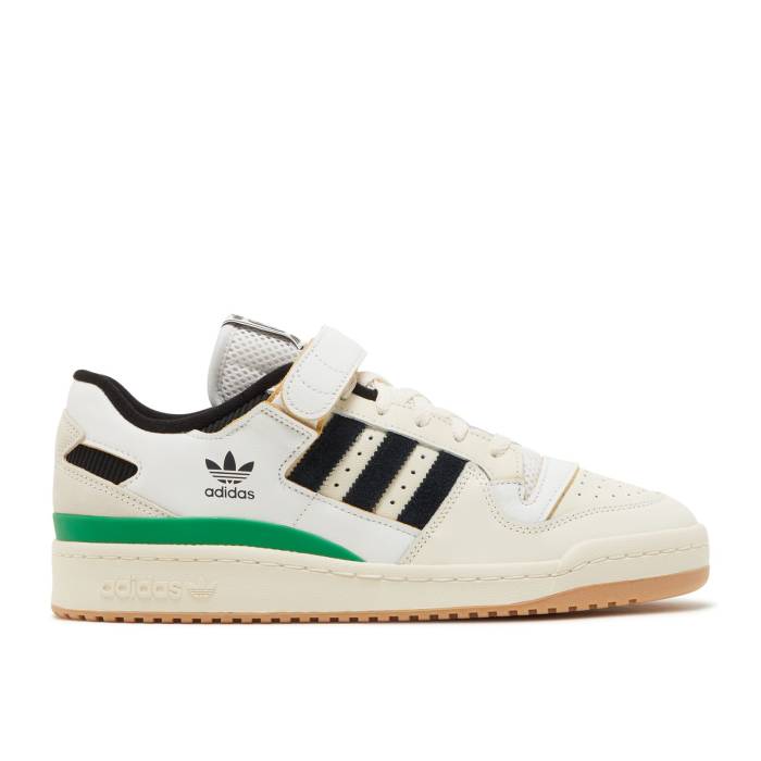 アディダス Adidas 【 Forum 84 Low \u0027Celtics\u0027 Men Cream White/Core Black/Green 】 討論会 メンズ 皮膚軟化剤 白いこと 白いこと 中核グループ 黒いこと 黒いこと green 緑・緑であること